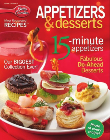 Betty Crocker Appetizers & Desserts | 15-minute Appetizers
